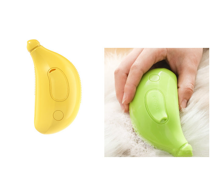 Escova a Vapor 3 em 1 para Animais de Estimação, Limpador com Spray Vapor, Massageador, Pente de Beleza, Remoção de pelos, Suprimentos para Higiene de Animais de Estimação, Acessórios para Pets