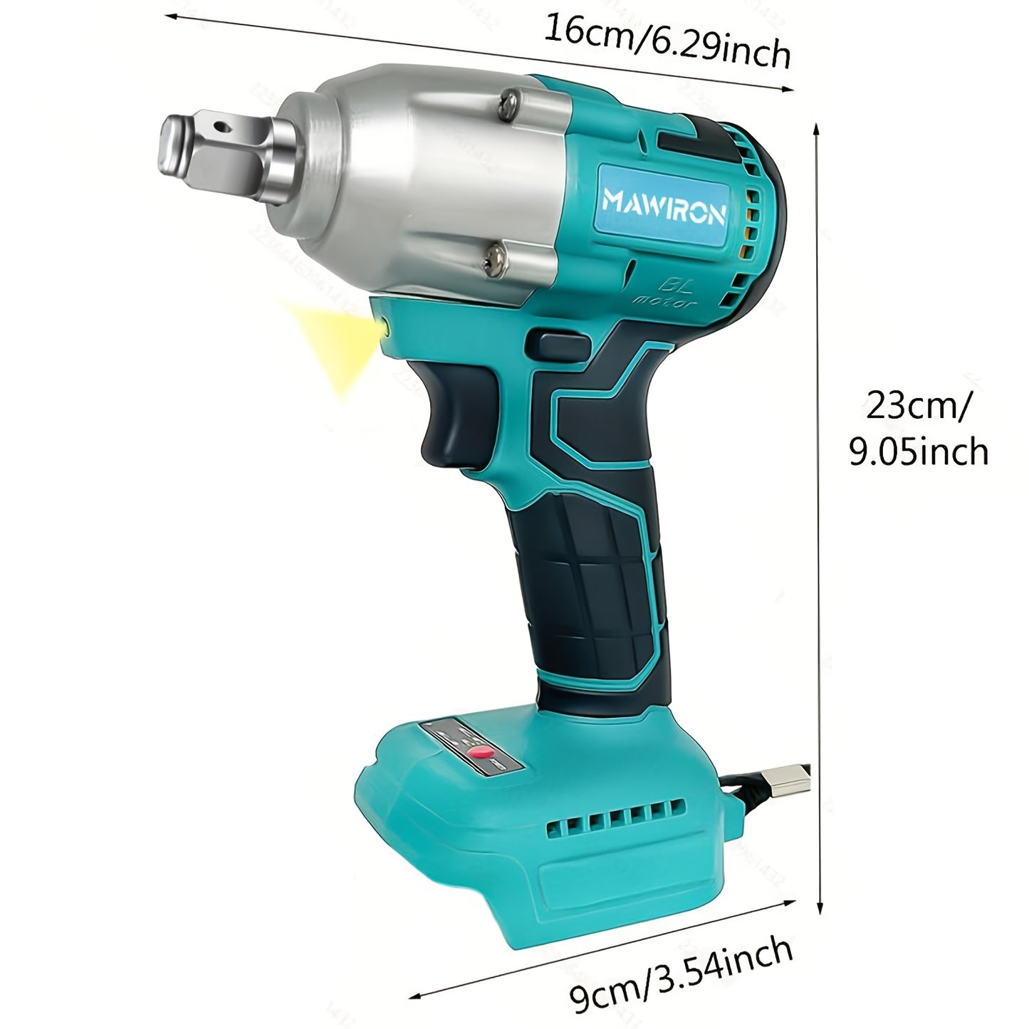 Chave de Impacto Sem Fio 2 em 1, Furadeira de Impacto 18V, Alto Torque 450N.M 1/2 Polegada, Furadeira sem Escovas com 2 Baterias de 5,5Ah, Chave de Fenda Elétrica com 4 Soquetes de Impacto & Conjunto de 12 Brocas para Pneus de Carro, Presentes de Natal,