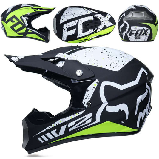 Capacete de Motocross Velocidade Descendo a Montanha Bike