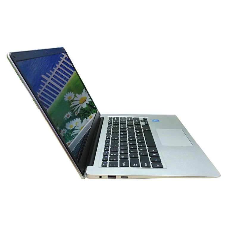 Laptop Estudantil Barato de 14 polegadas 6GB RAM 64GB/128GB/512GB SSD Câmera WiFi Bluetooth Computador Notebook Windows 10