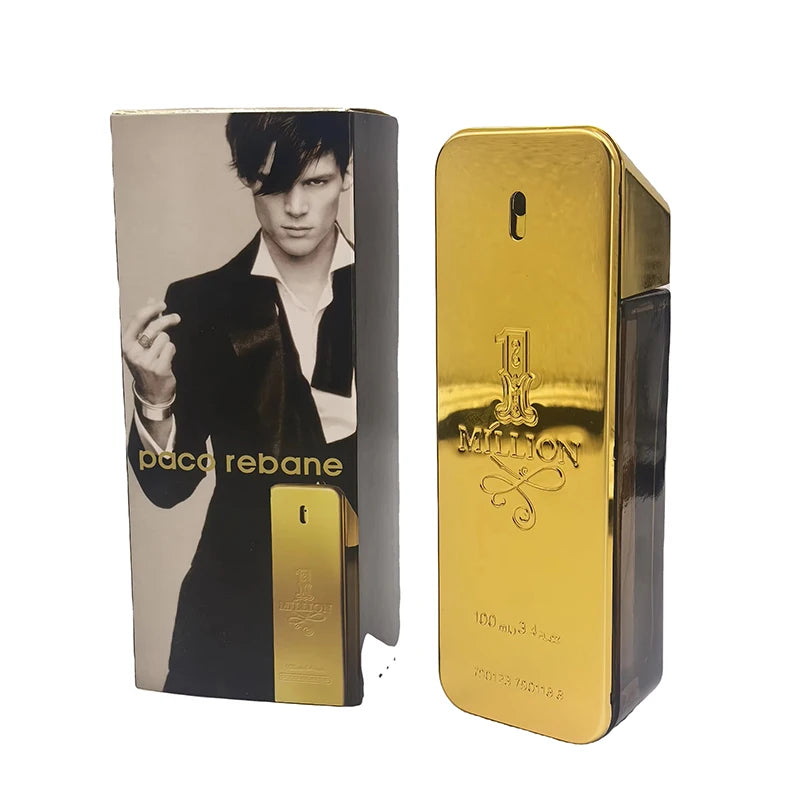 100ml Original Million Gold Rabanne Man's Perfume Fragrance Pheromone Spray Cologne Perfum Masculine Long-Lasting Body Perfumes