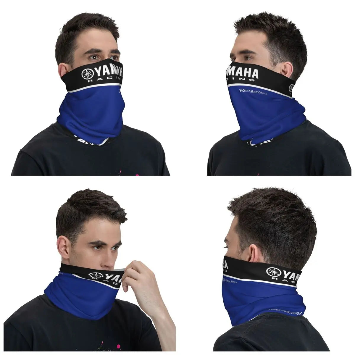 Nova Chegada Y-Yamahas Balaclava de Motor de Gelo Frio Máscara Facial Unissex Gaiter de Pescoço Bandana de Proteção Solar