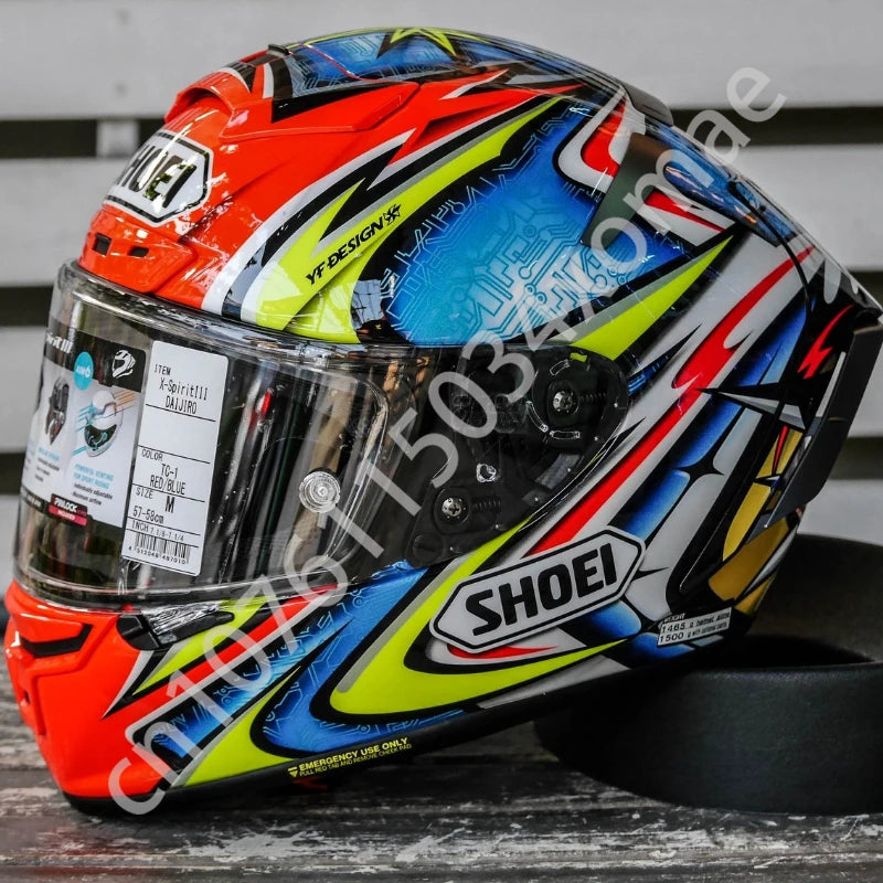 Capacete SHOEI X-14 DAIJIRO TC-1 X-Fourteen X-Spirit III Capacete Integral para Corrida de Motocicleta Sports Bike