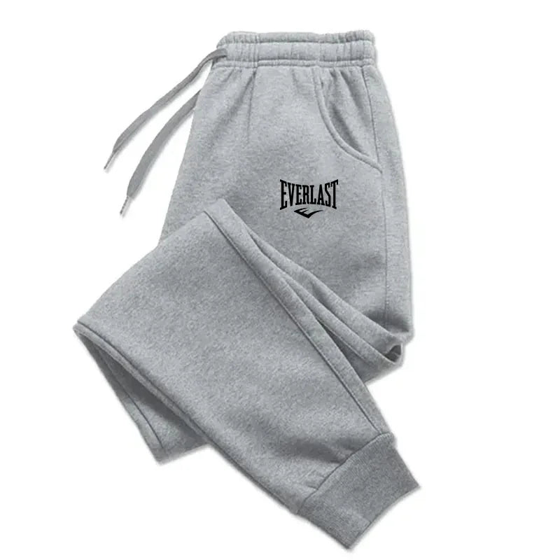 New Printed Pants Autumn EVERLAST Men/Women Running Pants Joggers Sweatpant Sport Casual Trousers Fitness Gym Breathable Pants