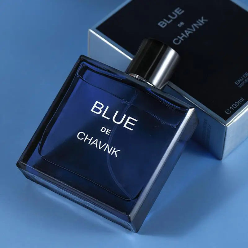 100ml Cologne Men Perfume Blue Charm Men's Long-lasting Light Fragrance Body Perfume Misting Spray For Family Men Boys Friends