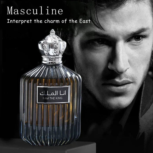 100ml High Quality Original Arabia Men's Perfume Dubai Prince Cologne Long Lasting Perfume Light Fragrance Desert Flower