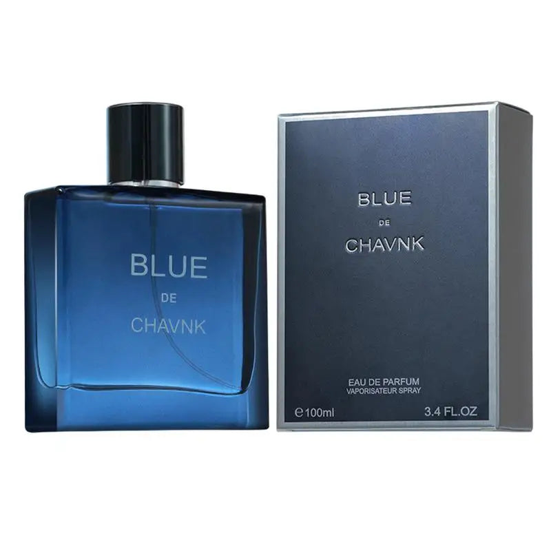 100ml Cologne Men Perfume Blue Charm Men's Long-lasting Light Fragrance Body Perfume Misting Spray For Family Men Boys Friends