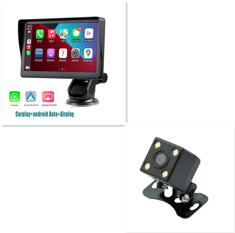 Tela Smart Car de 7 IPS Wireless Carplay Projeção de Telefone Móvel Auto Navegação