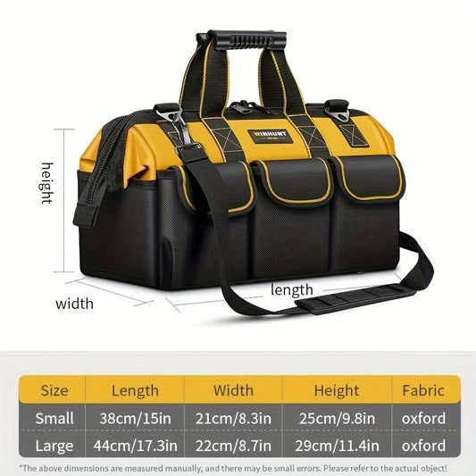 WINHUNT Electrician Tool Bag Strong And Durable Canvas Thickened Portable Multi-functional Hardware Fishing Labor Insurance Carpentry Tool Bag