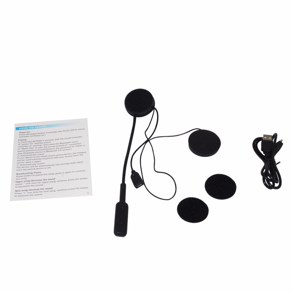 Motorcycle Helmet Headset Bluetooth Hands-free Headset Bluetooth Headset